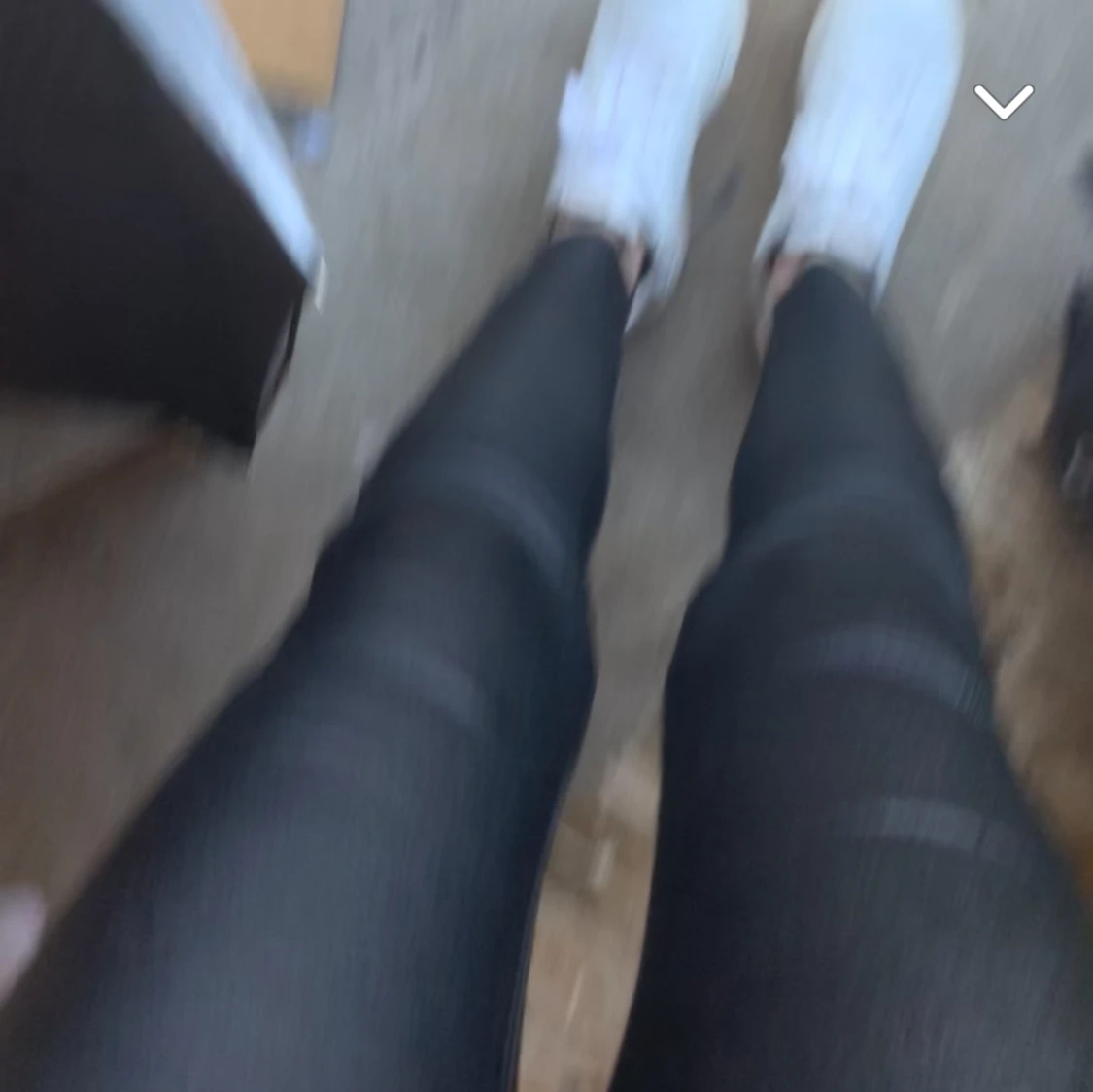 Skinnbyxor (fejk skinn) - 90