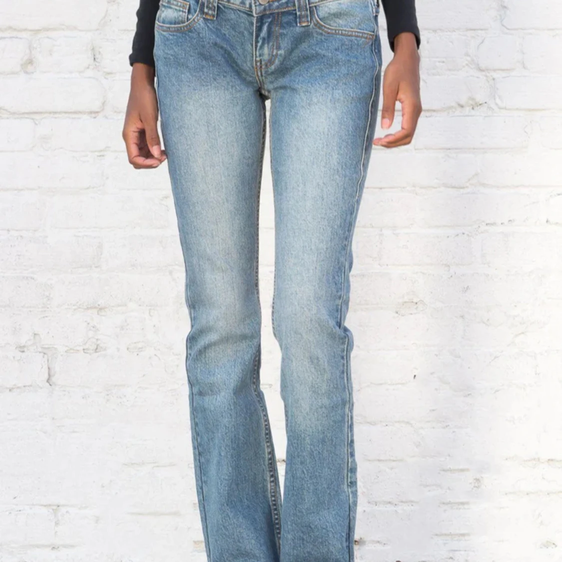 Lågmidjade jeans