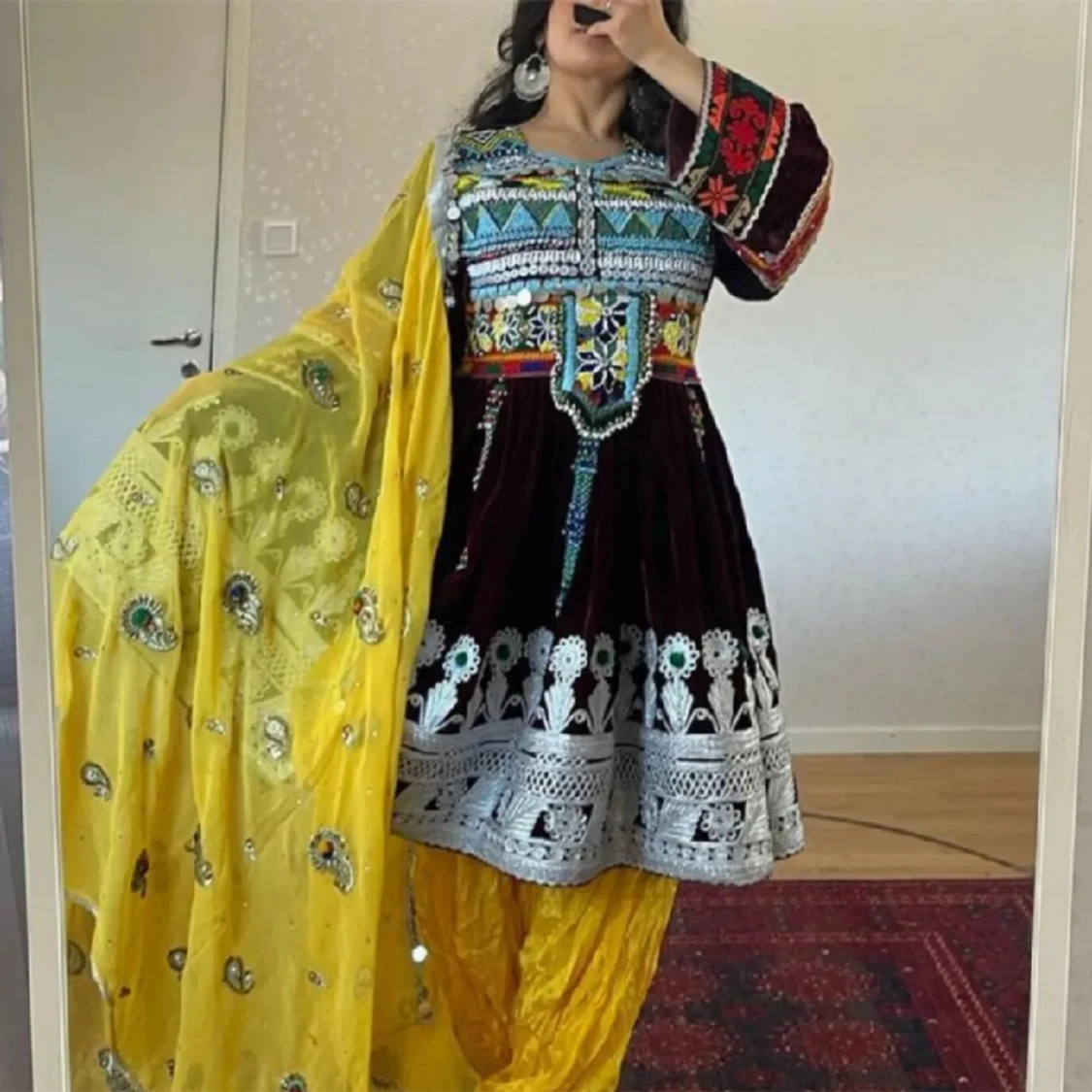 Afghan klänning  - 91