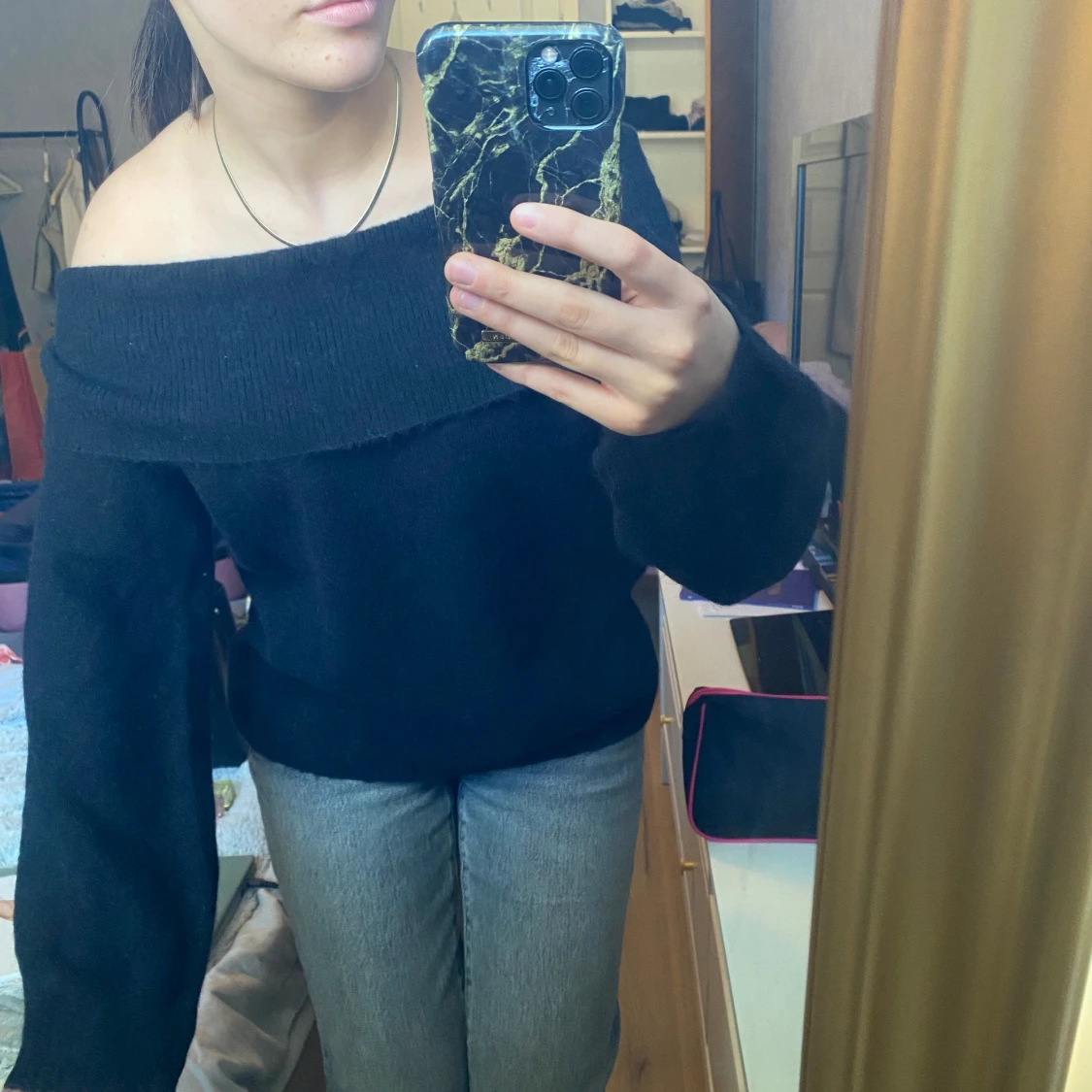 Stickad tröja  - 91