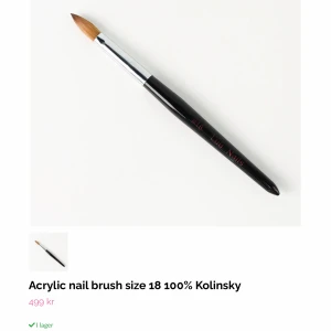 Nagel borste - Akryl pensel från luunails, toppskick! Inga tecken på användning💕