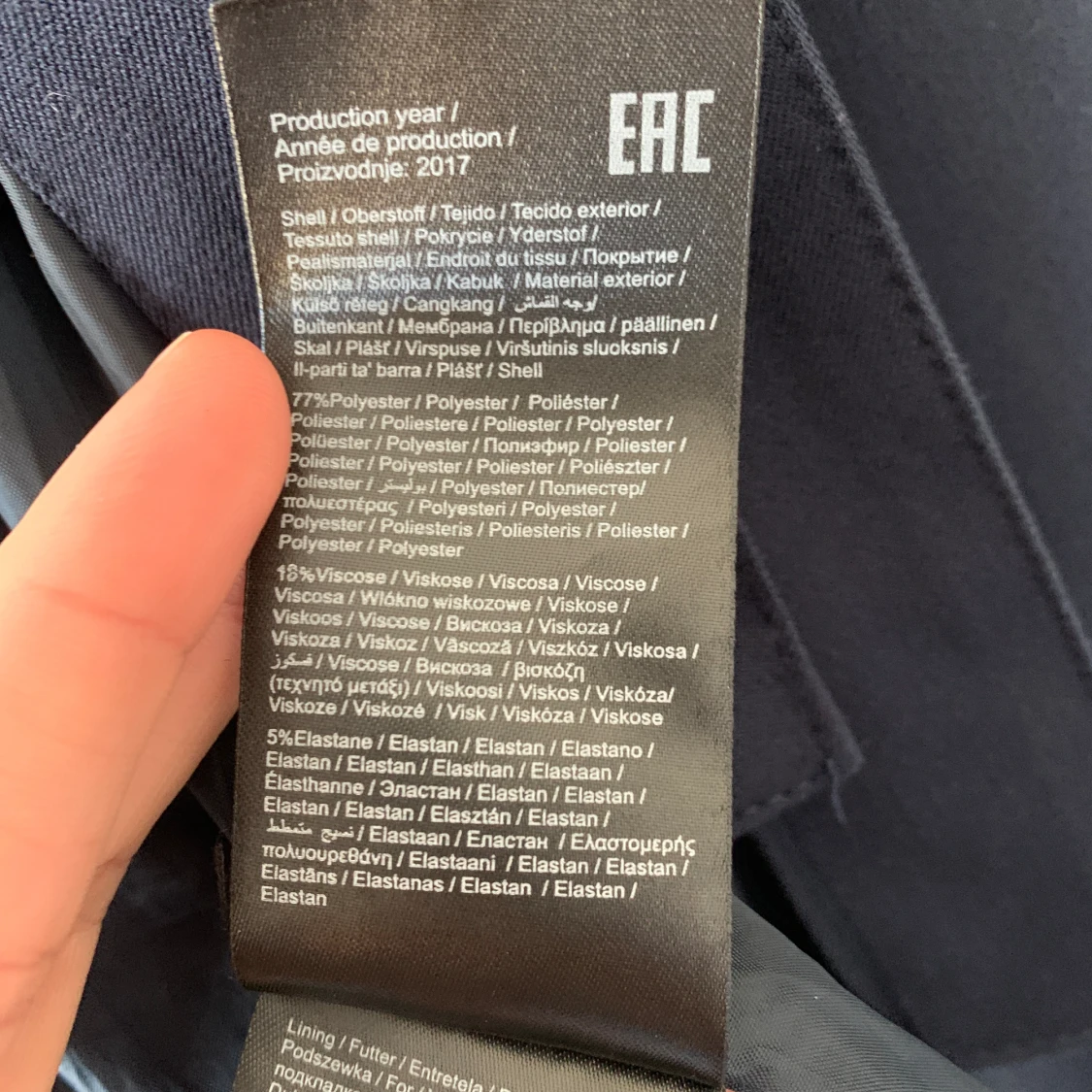 Kappa mörkblå - 92