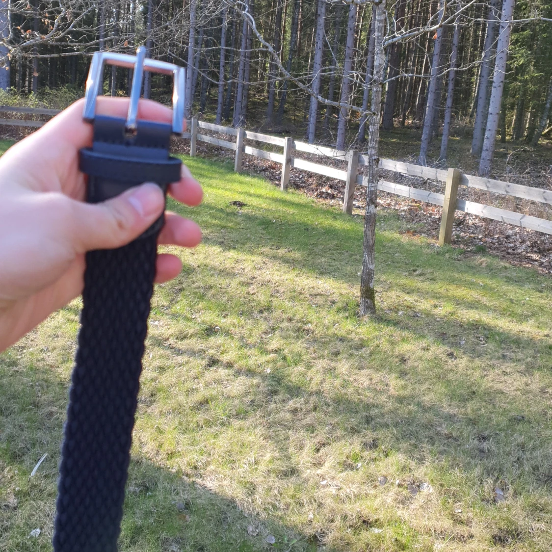 Navy blå GRISCH bälte - 91