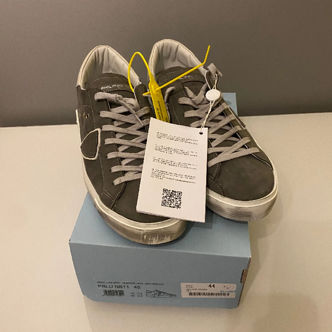 Philippe model skor grå - 91