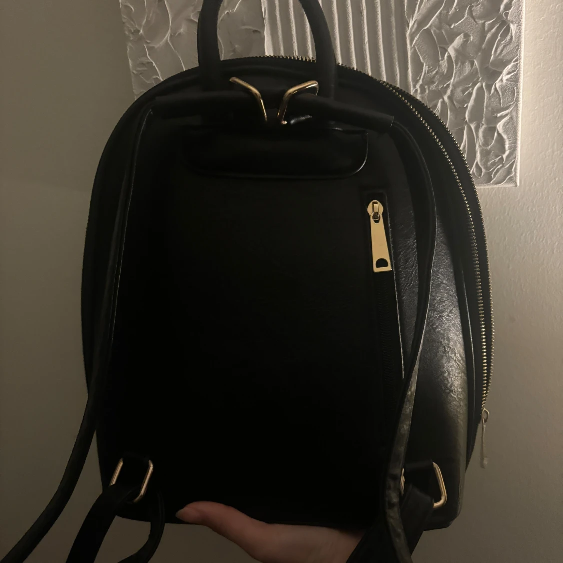 Svart ryggsäck - 90