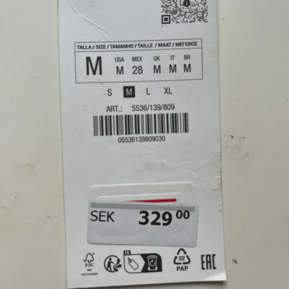 Trekvartsärmad tröja  - 92