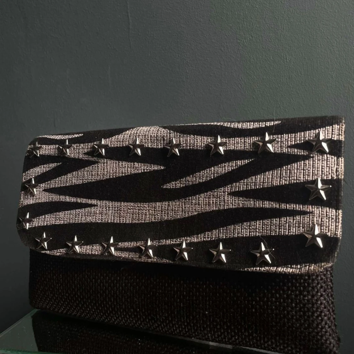 Zebra mönstrad väska - 91