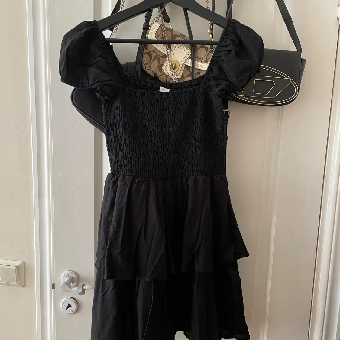 Sommarklänning svart  - 90