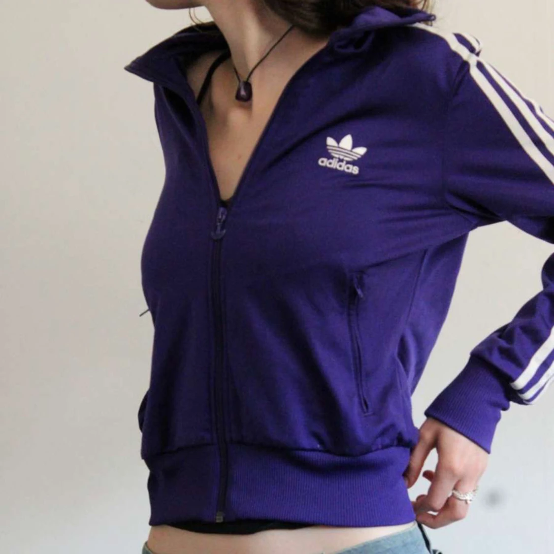 Lila adidastrackjacka - 90