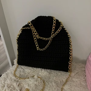 Virkad väska - Egenvirkad väska