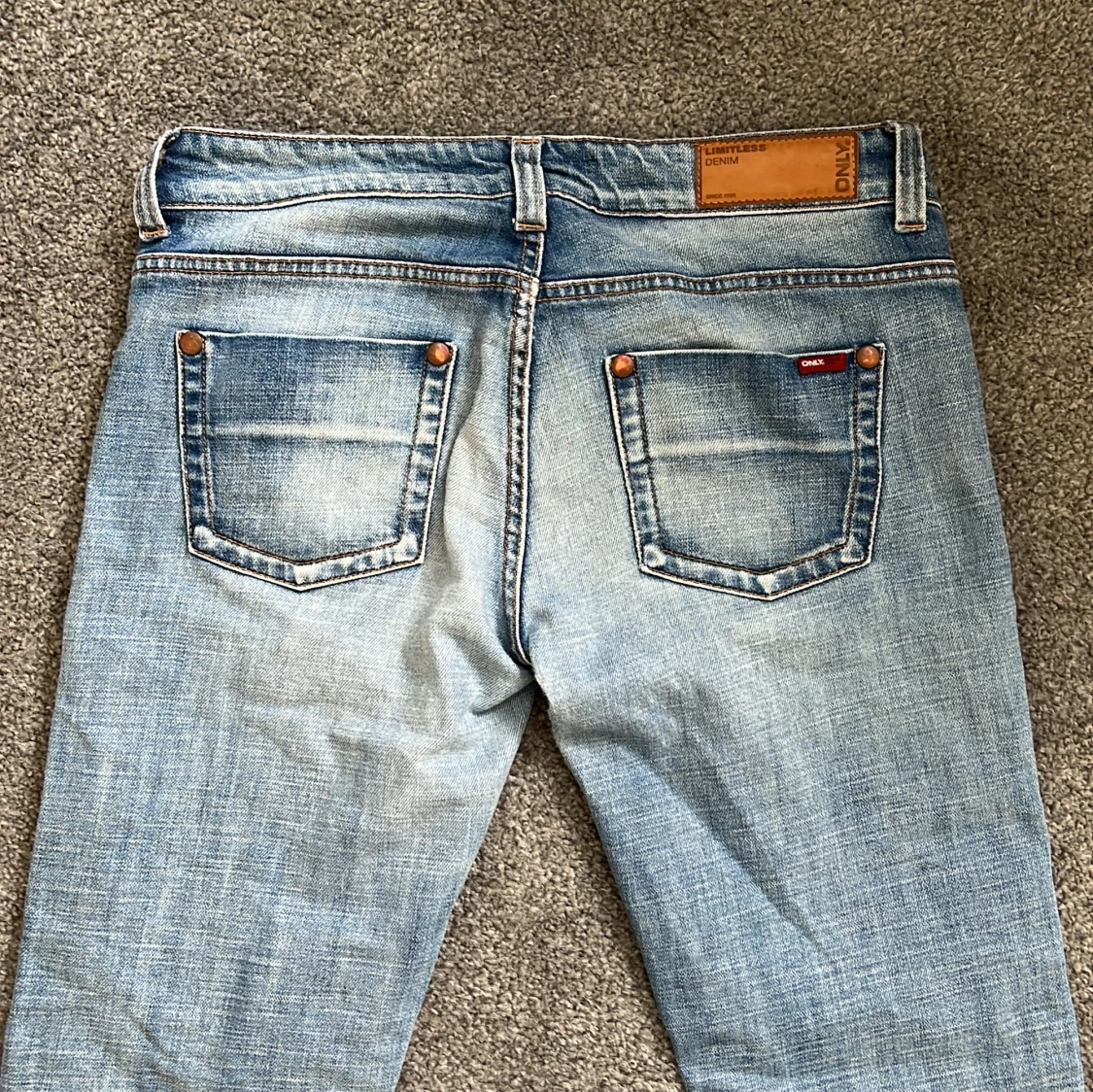 Lågmidjade jeans  - 90