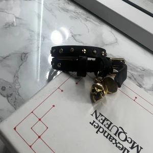 Alexander McQueen armband ❤️ - Säljer denna fina då den inte kommer till användning ❤️ jätte fint armband som är väldigt unikt och coolt ❤️ köptes här på Plick och man får med box och allt❤️ köptes för 1000kr men mitt pris är mellan 800kr-900kr