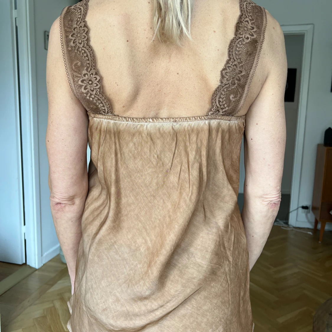 Linne med spets - 90