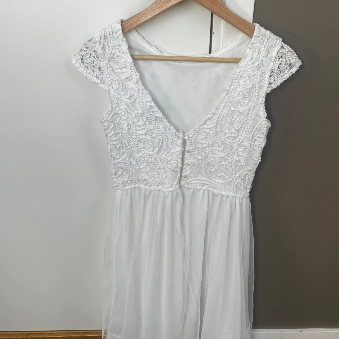 Vit klänning - 90