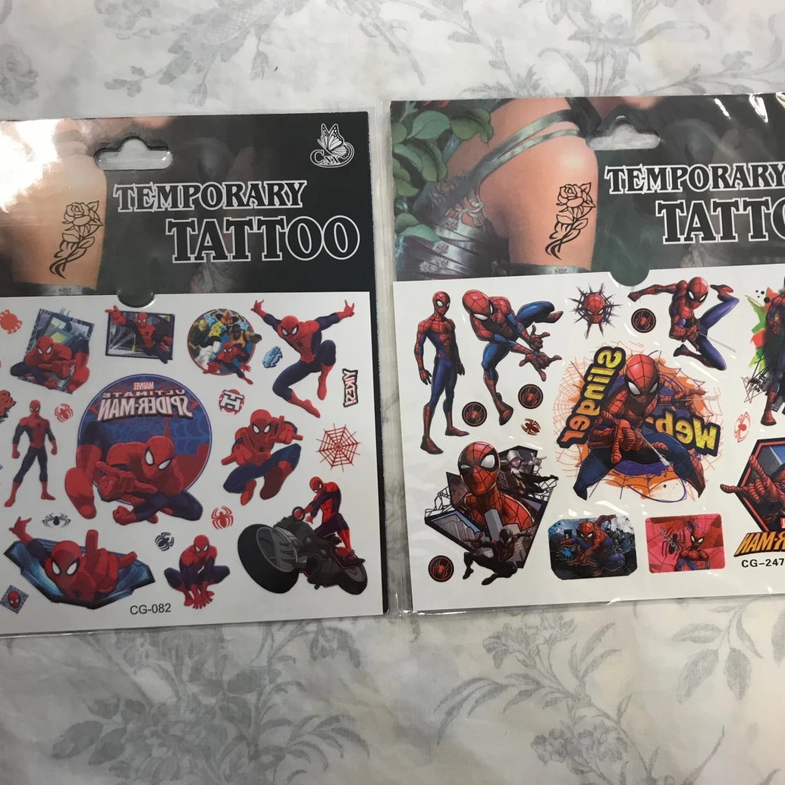 Spindelmannen Tatueringar  - 90