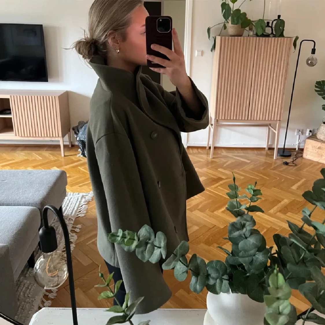 Grön vårkappa  - 91