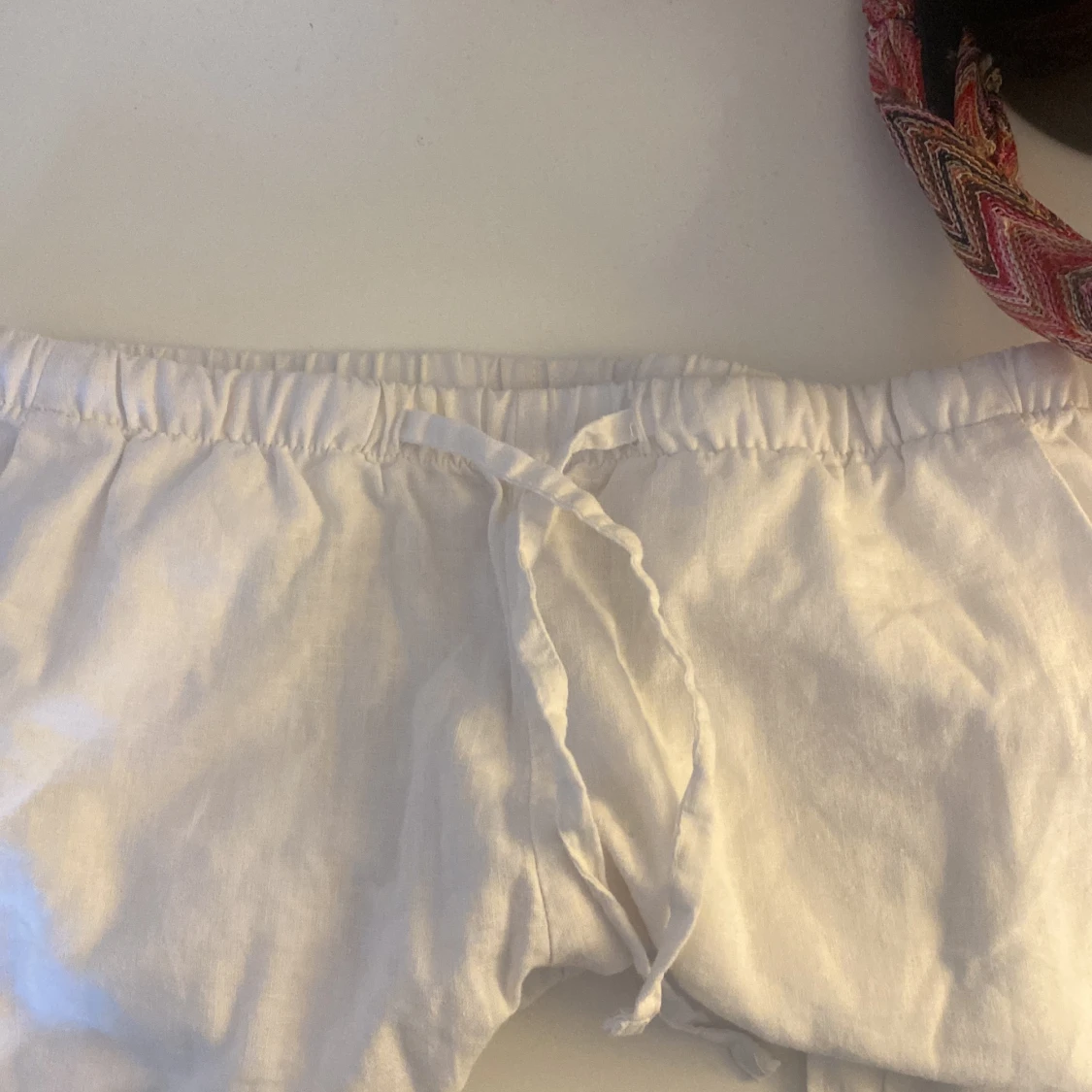 Lågmidjade linnebyxor  - 91