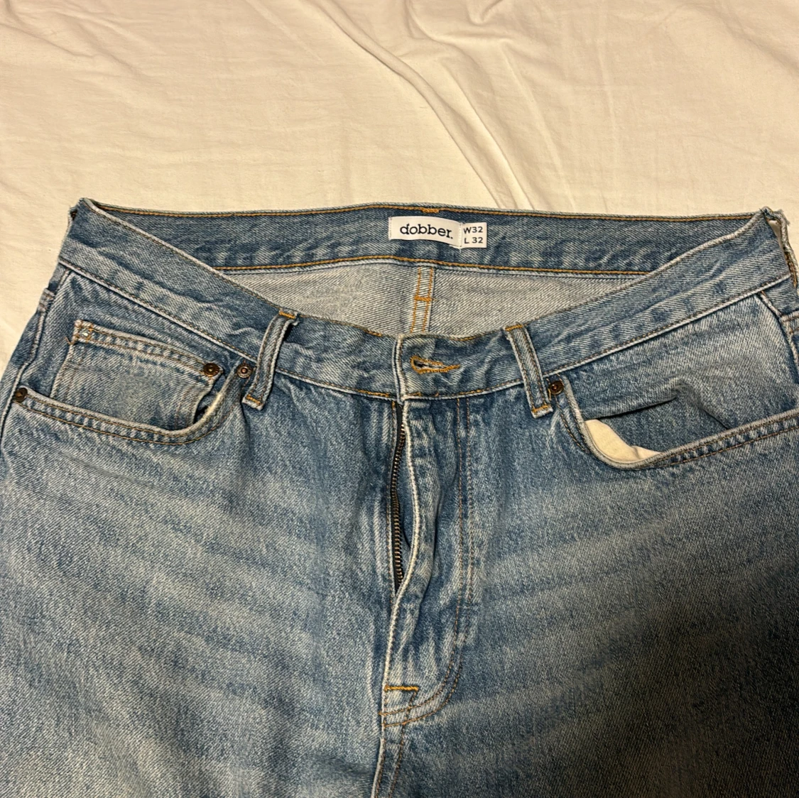 Blå jeans från Dobber - 90