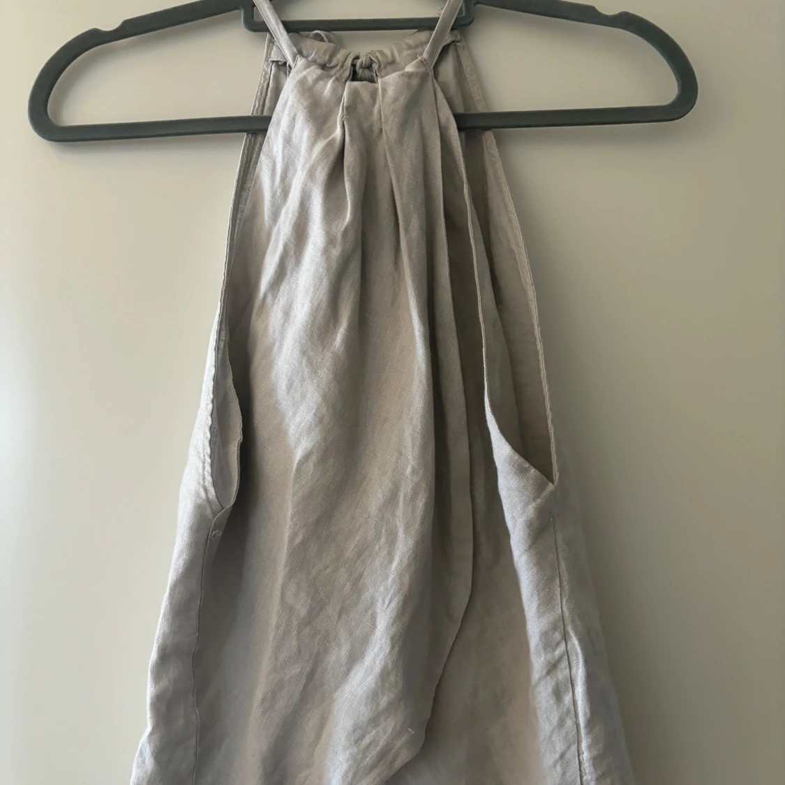Zara byxa topp i linne grå - 91