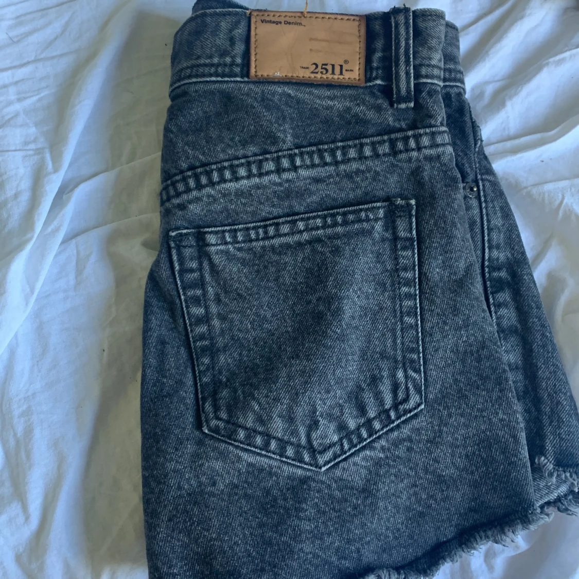 Jeans shorts smuts svart - 90