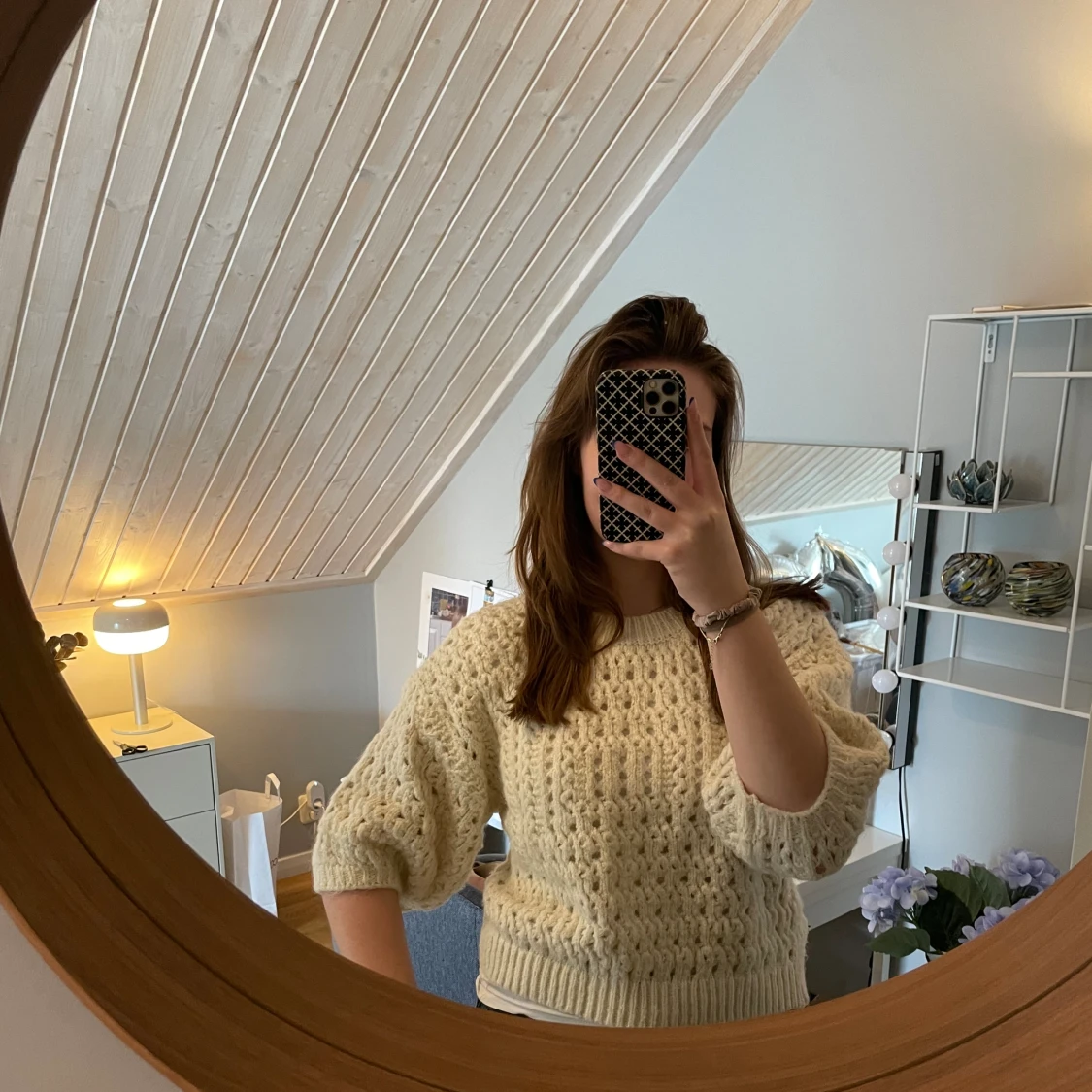 Stickad topp från Zara  - 90