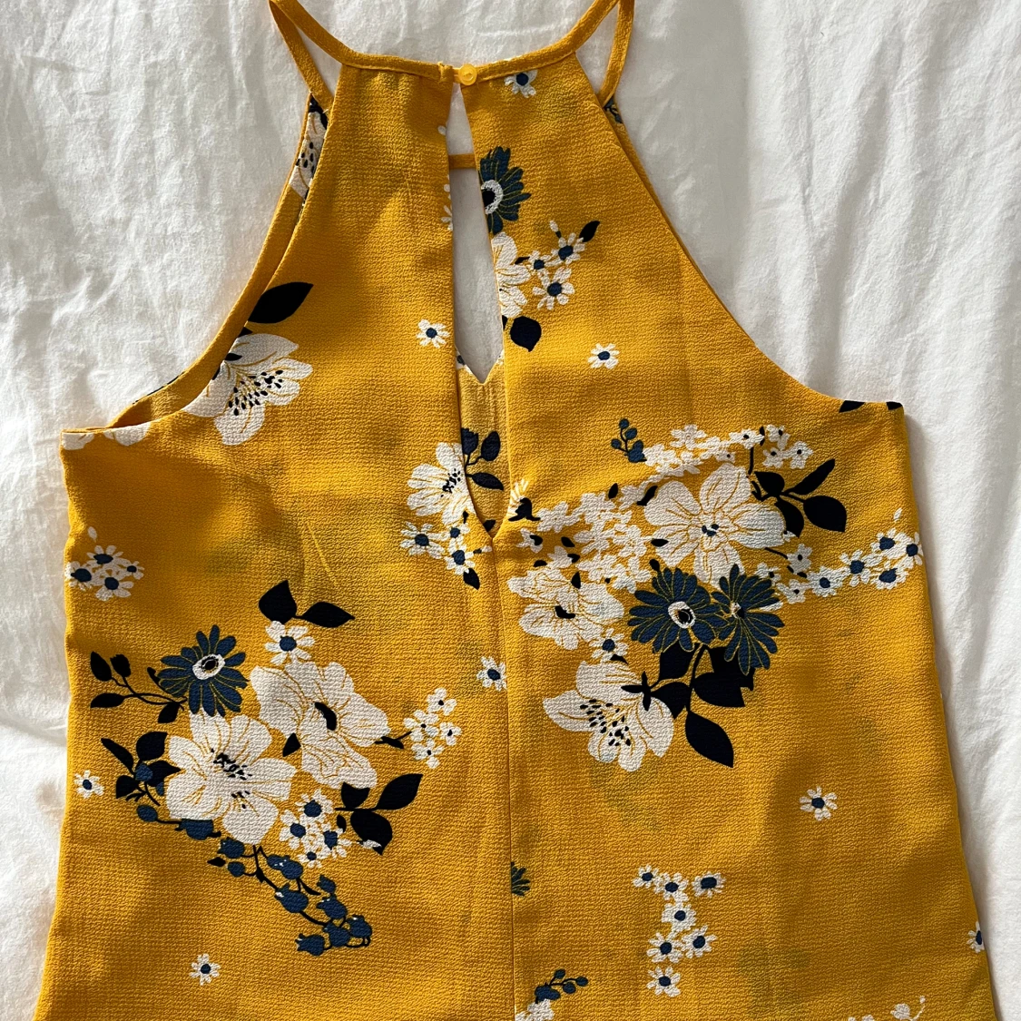 Gul sommartopp från Only - 91