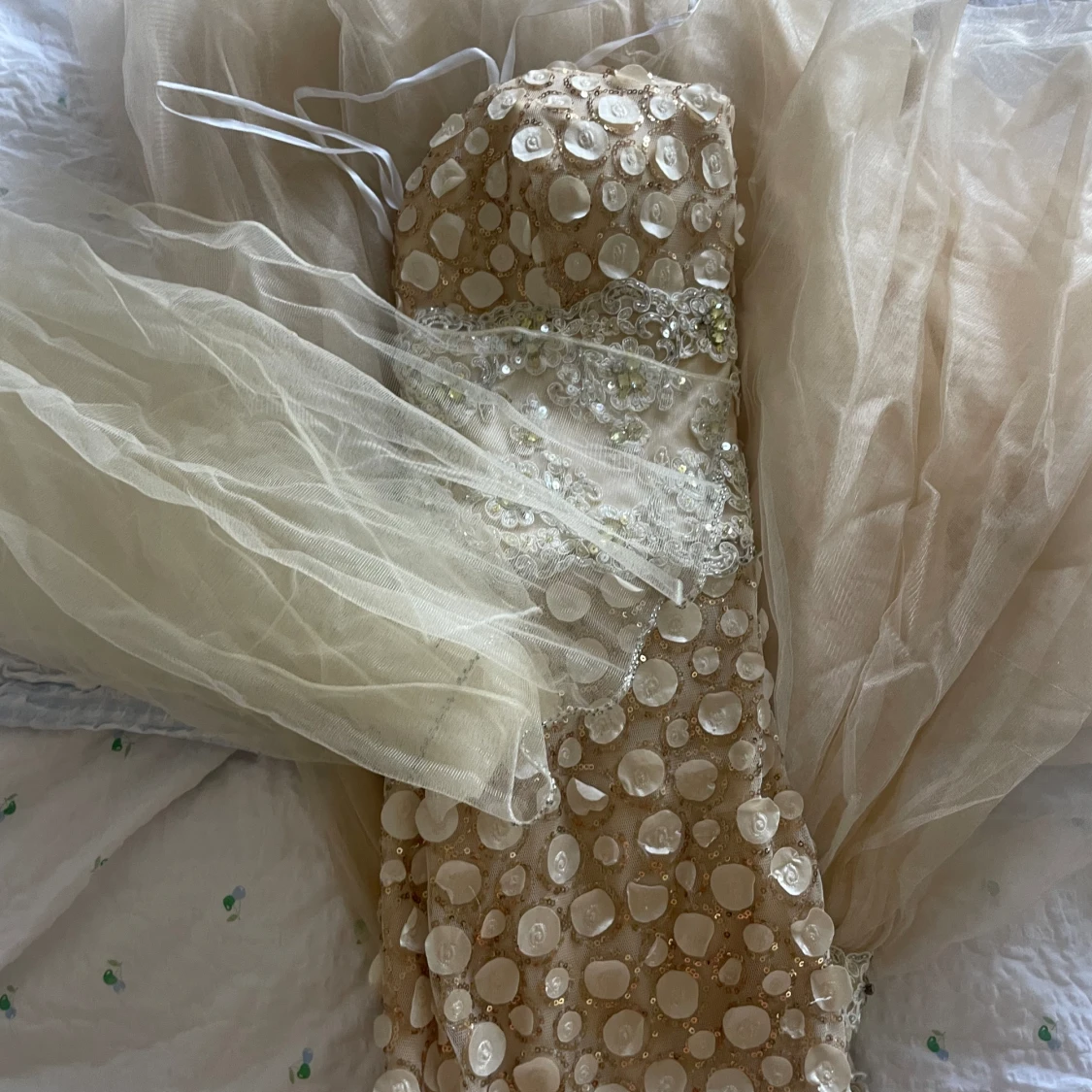 Balklänning guld - 48