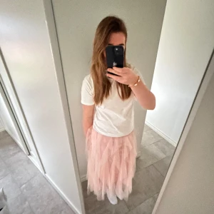 Tyllkjol  - Säljer denna rosa prinsesskjol, finns en innekjol i🩷🩷 jag är 168 o går till anklarna på mig