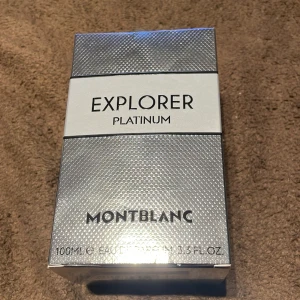 Montblanc Explorer platinum  - Montblanc Explorer platinum parfym. 100ml. EDP. Plastförpackningen av men aldrig använt. 