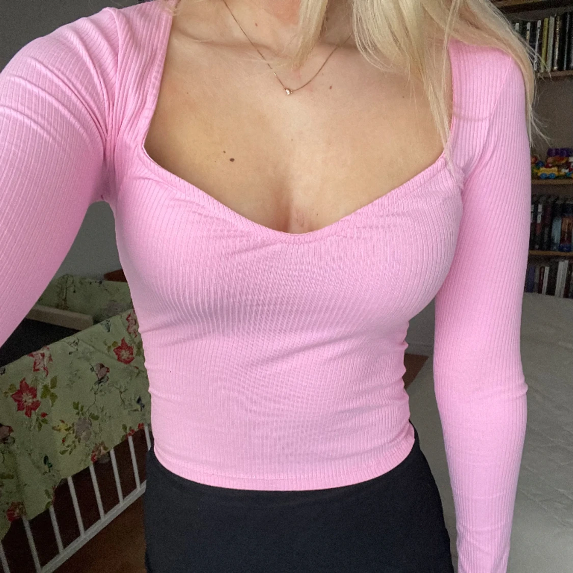 Rosa långärmad från Nelly - 90