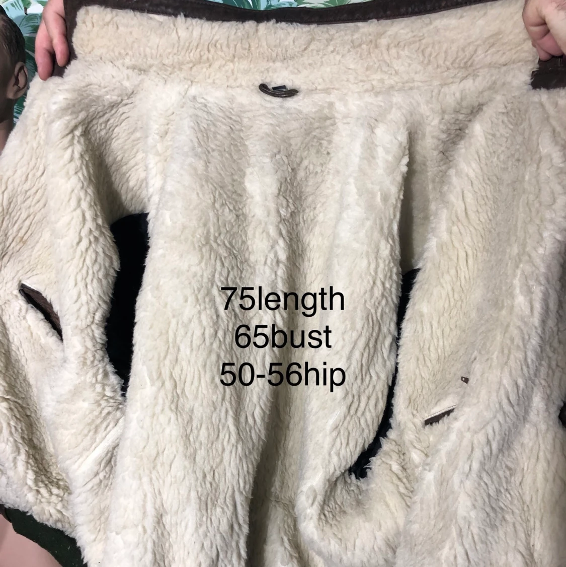 Vintage läderjacka - 90