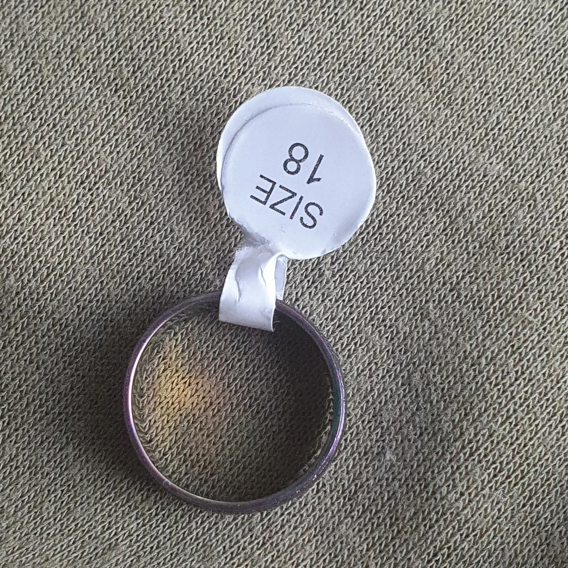 Rainbow Chrome ring - 91