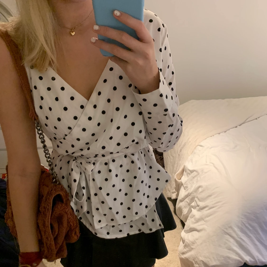 Prickig cool blus  - 91