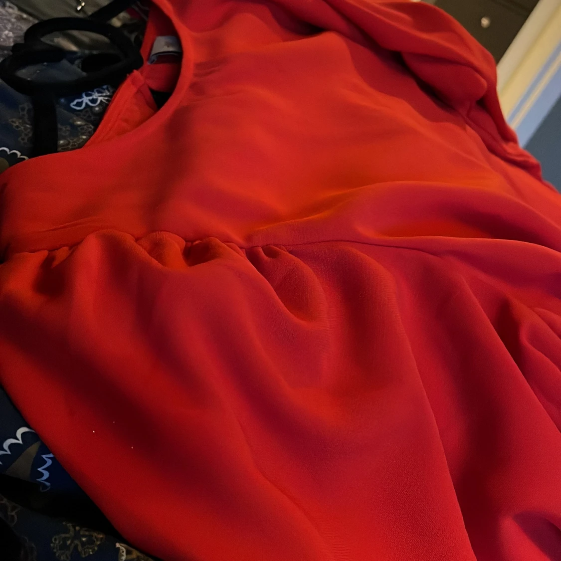 Röd klänning - 91