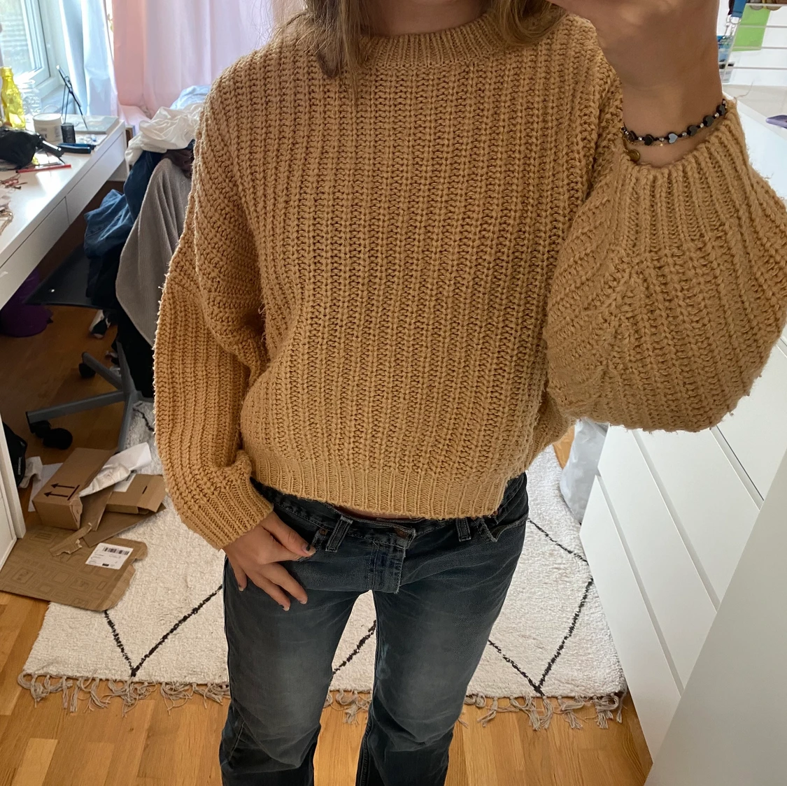 Stickad tröja  - 91