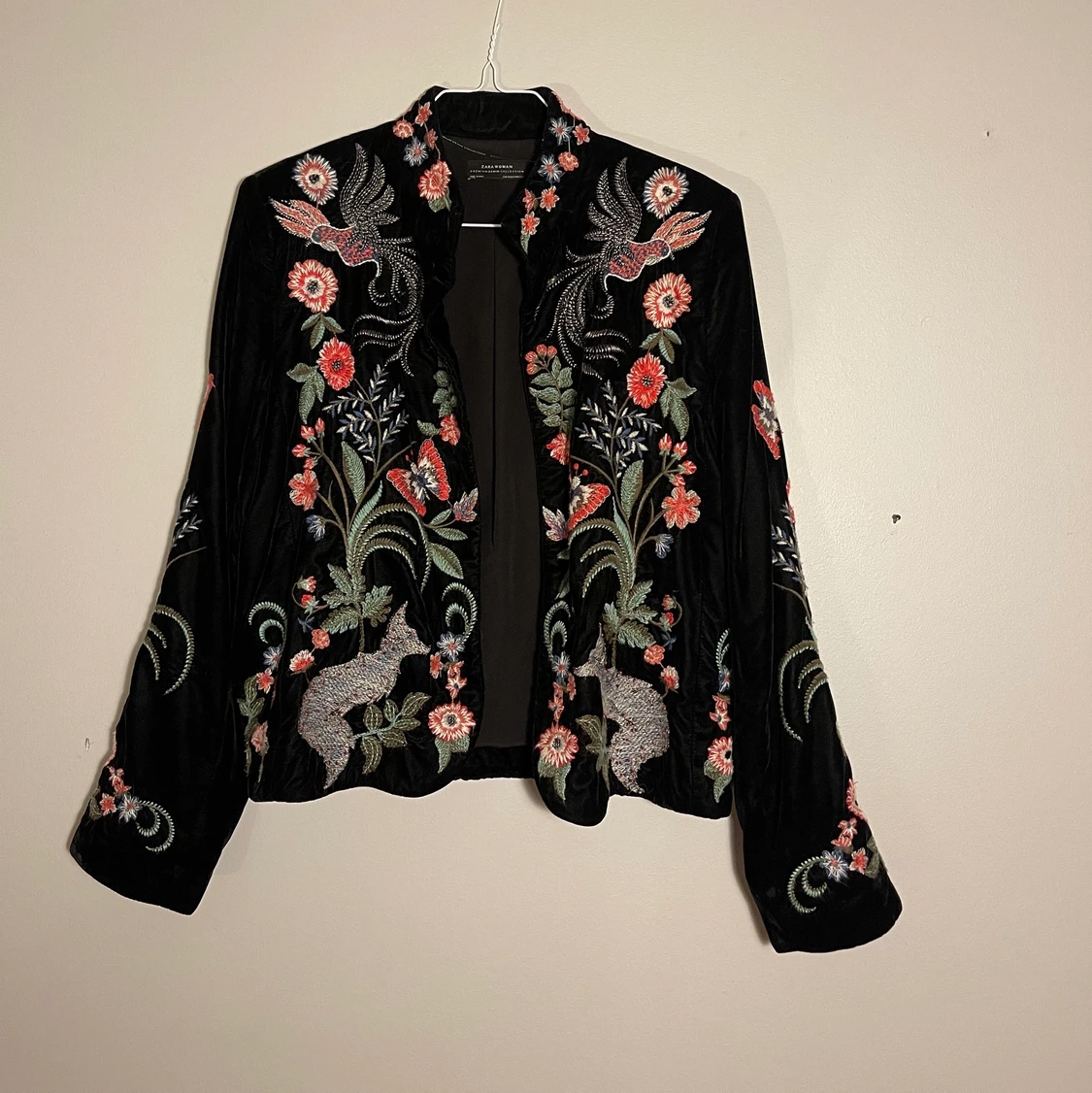 Zara broderet jakke - 91