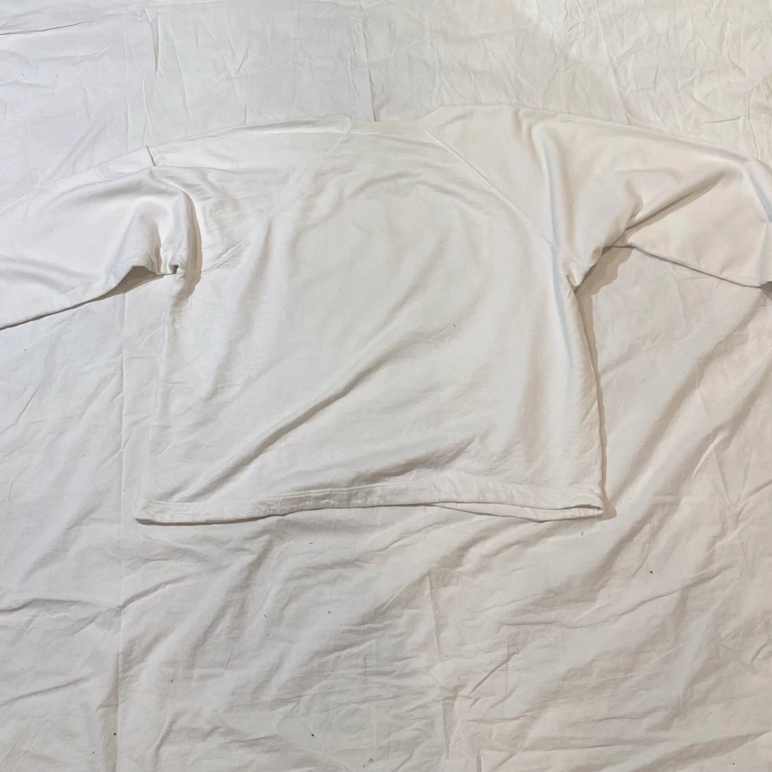 Vintage sweatshirt, broderat tryck - 90