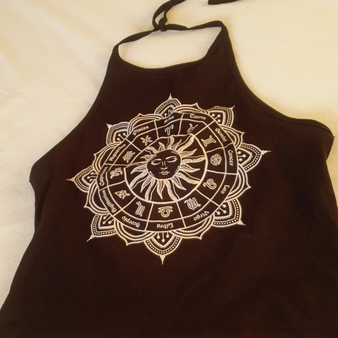 Zodiac neck top