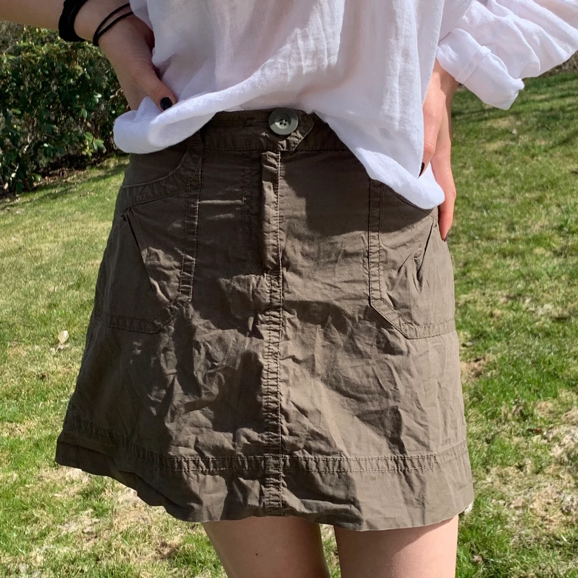 Brun/grön kjol - 91