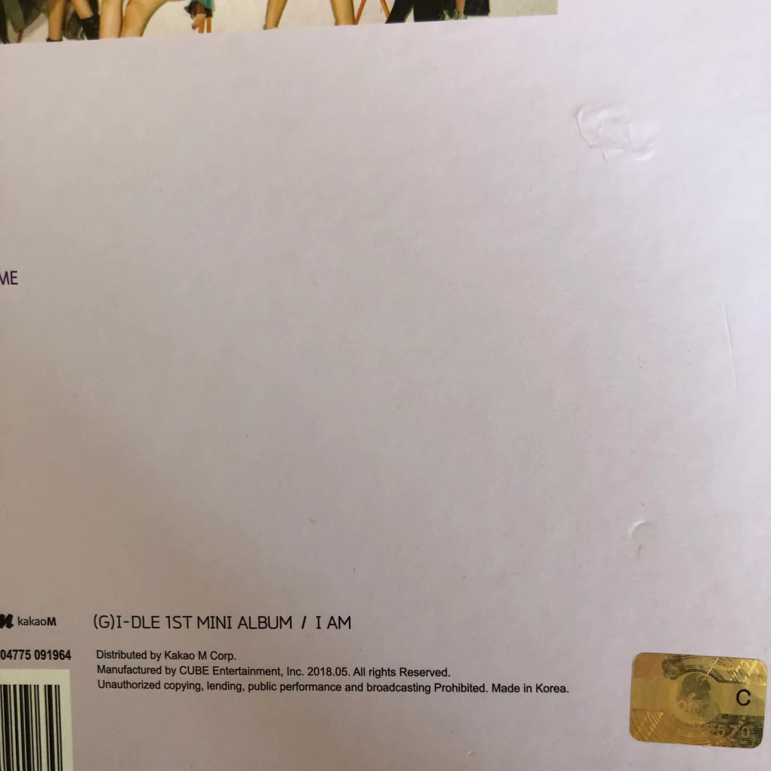 (G)I-DLE 1st mini album ”i am” - 91