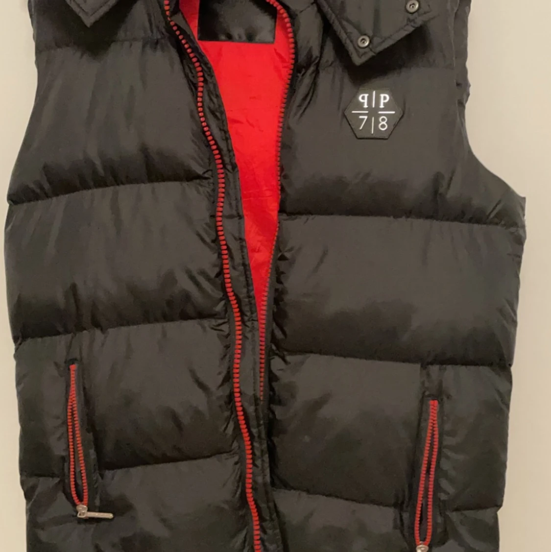 Philipp Plein väst, svart, strl L