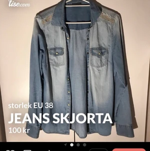 JEANS SKJORTA - JEANS