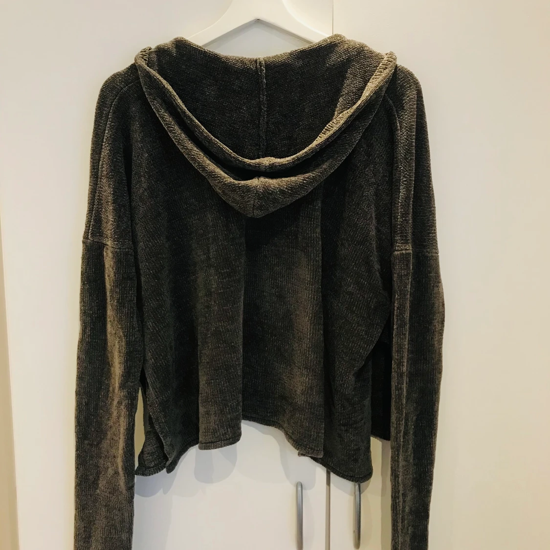 Stickad med luva - 91