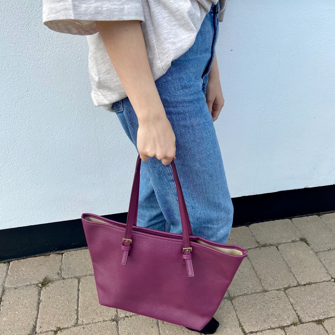 Lila väska - 90