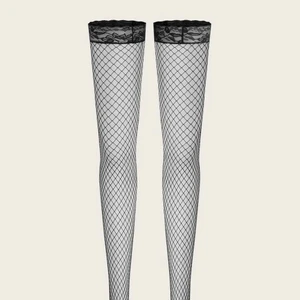 Fishnet strumpor med spets - Fishnet strumpor med spets, aldrig använda! Gratis frakt😊