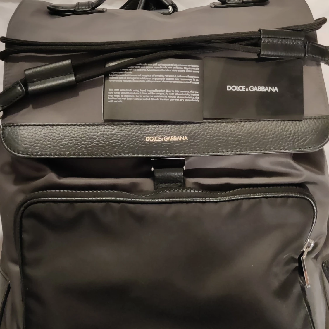 Dolce & Gabbana Grey Leather Bag - 90