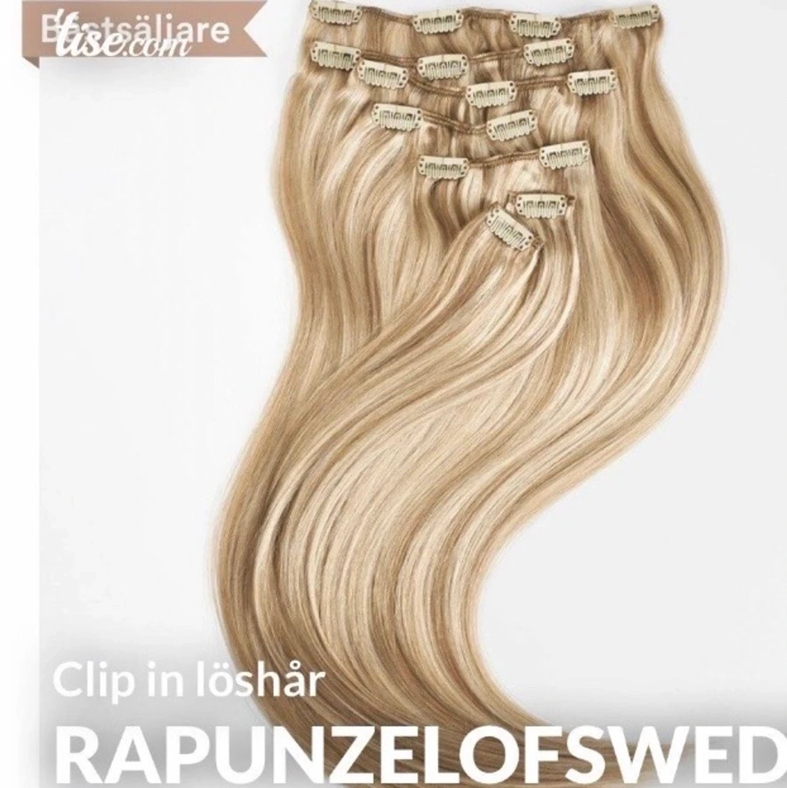 Äkta löshår från rapunzel of sweden🇸🇪 