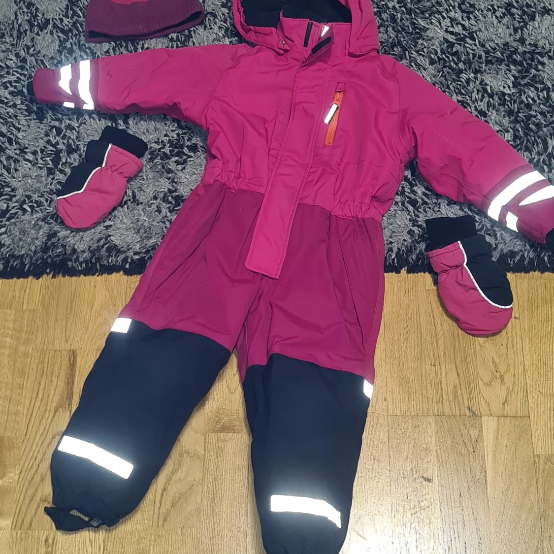 Overall fix mössa handskar