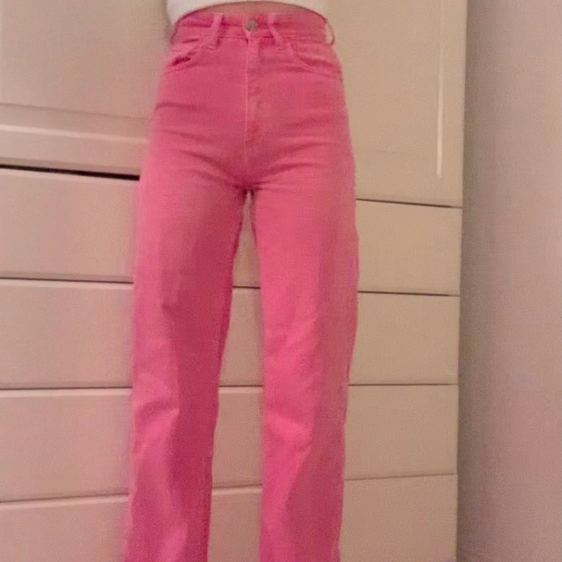 Rosa jeans