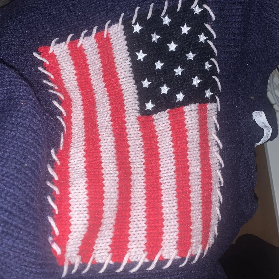 Stickad tröja från Nort Sails. Strl XL - 90